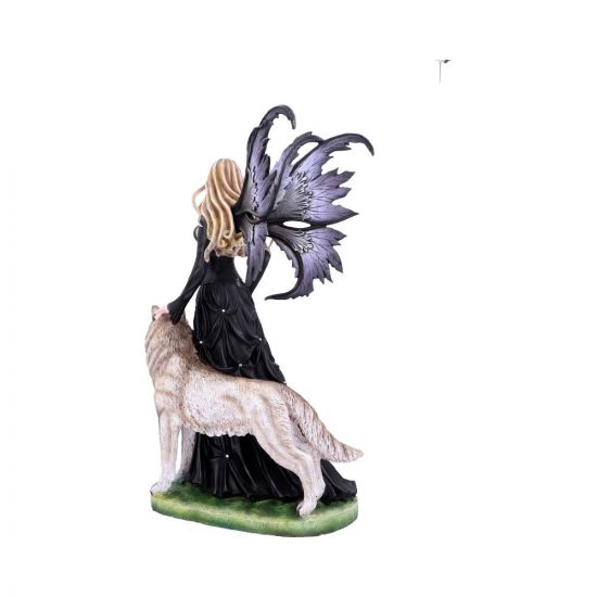 Loveta Large Wolf and Fairy Ornament 58cm