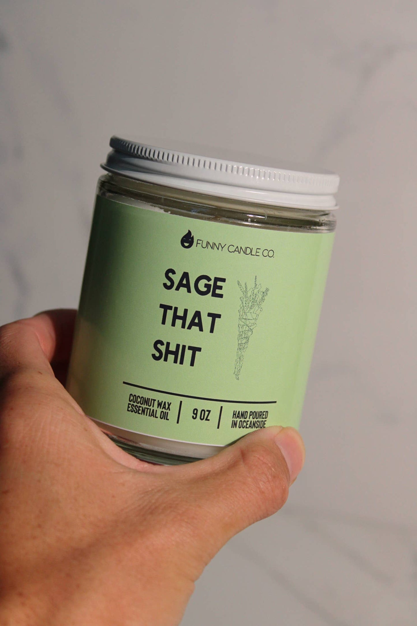 Sage That Sh*t - zen relax Candle
