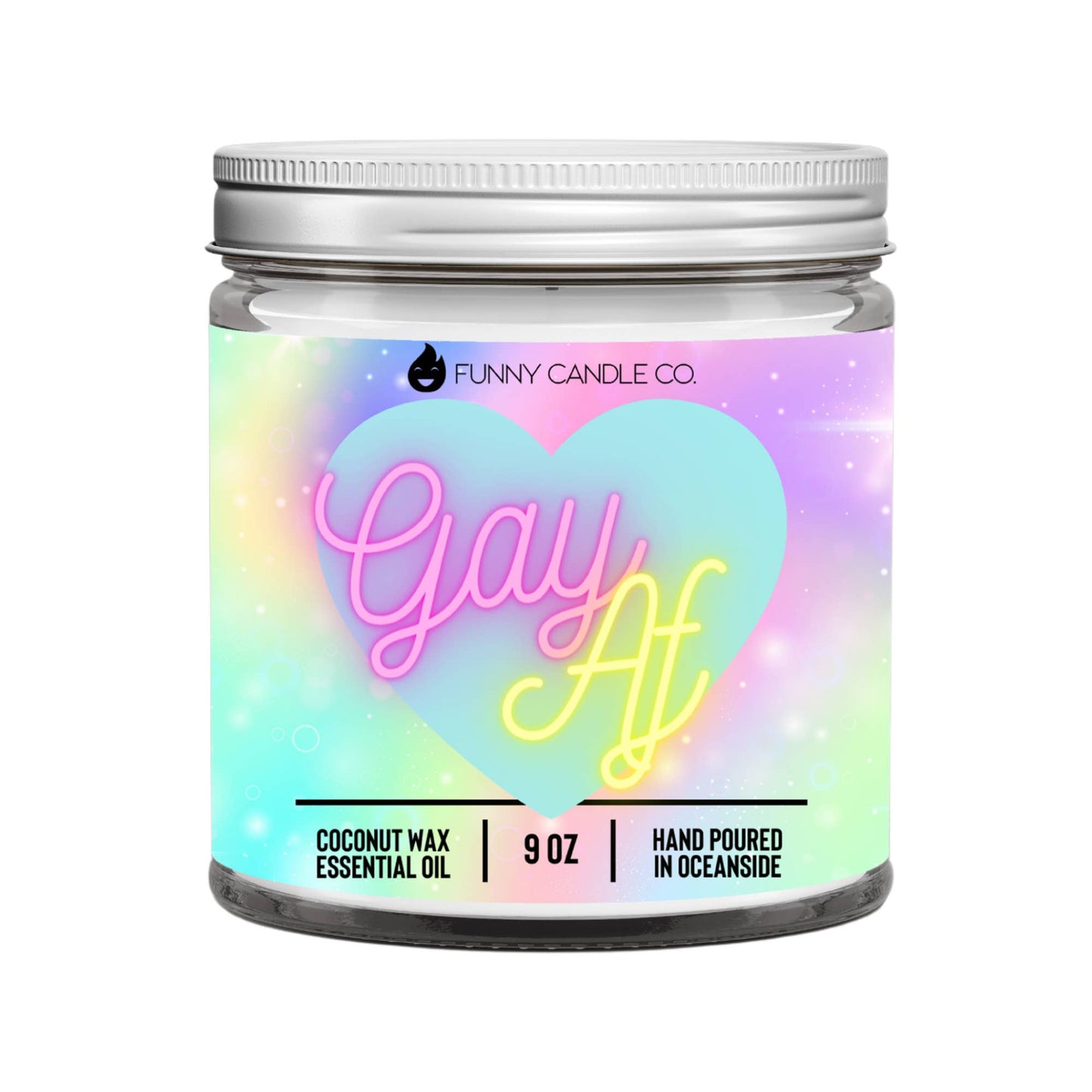 Gay Af Candle- LGBTQ gift
