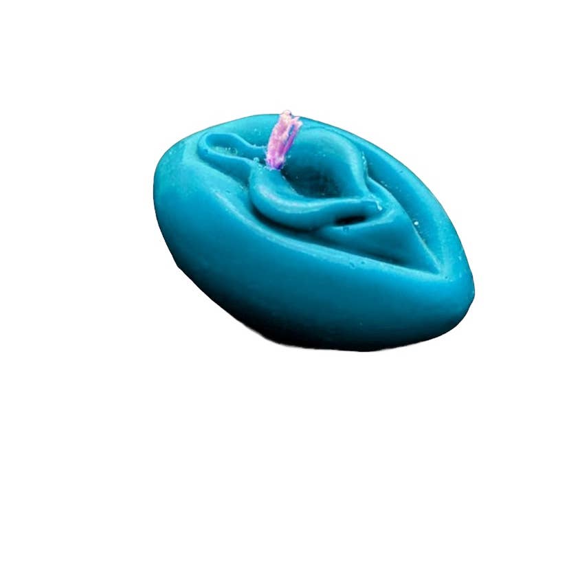 Artistic vulva hand sculptured vagina candle / vulva soap