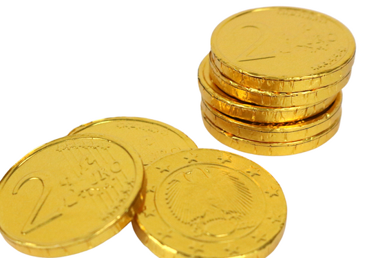 MILK CHOCOLATE GOLD COINS 1KG