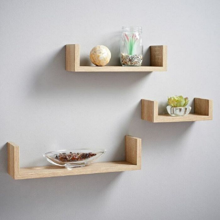 Set of 3 Floating Shelves