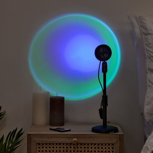 Sunset Mood Light Multicolour Projection Lamp with Remote Control
