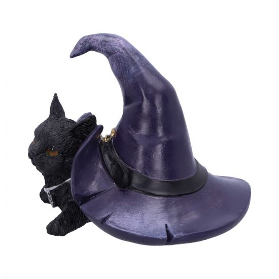 Piper 10.5cm Witches Cat and Hat Figurine