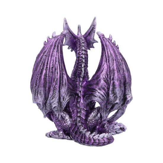 Porfirio Purple Dragon Figurine 17.7cm