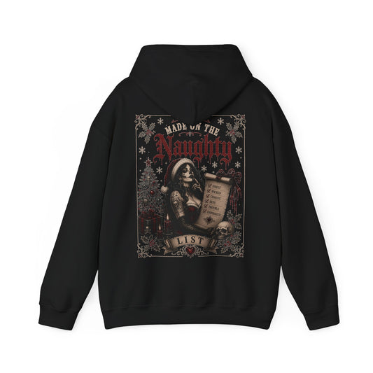 Naughty List Christmas Hoodie - Sultry Holiday Sweatshirt