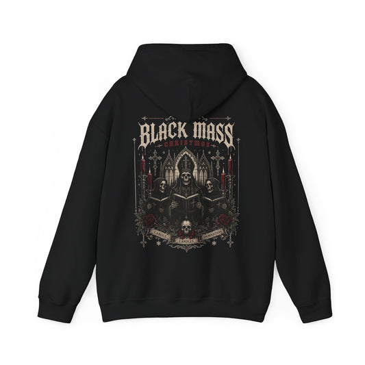 Gothic Mass Christmas Hoodie - Church-Inspired Holiday Sweatshirt