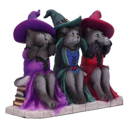 Three Wise Witchy Kittys Ornament