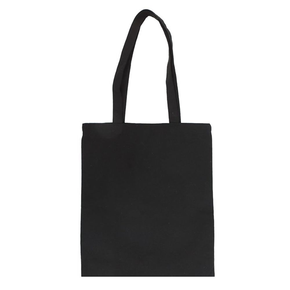 Black and Gold Talking Board Polycotton Tote Bag