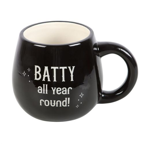 Batty All Year Round Rounded Peekaboo Mug