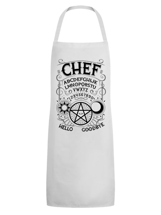 The Spiritual Chef White Apron