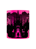 Cathedral Of Death Pink Neon Mug