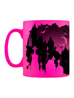 Cathedral Of Death Pink Neon Mug