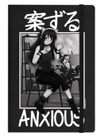 Tokyo Spirit Anxious Black A5 Hard Cover Notebook