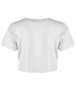 Pop Factory Bat Shit Crazy White Boxy Crop Top