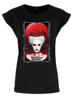 Blood Moon Ladies Premium Black T-Shirt