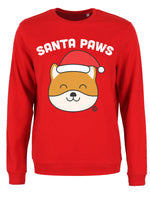 Pop Factory Santa Paws Ladies Red Christmas Jumper