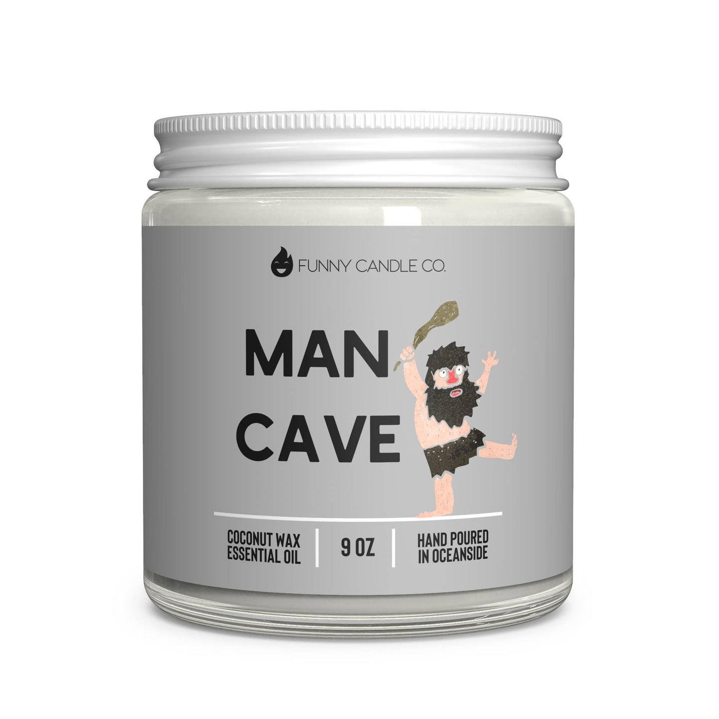 Man Cave Candle - 9 oz