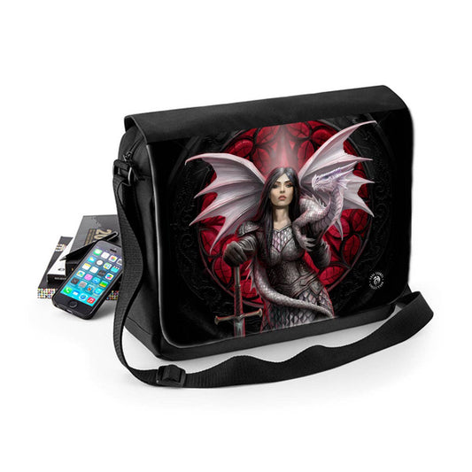 Valour - Messenger Bag featuring artwork by Anne Stokes