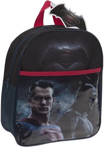 Official Batman vs Superman Character Junior School Backpack with Front Pocket LIMITED STOCK