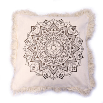 Lotus Mandala Cushion Cover
