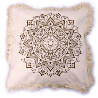 Lotus Mandala Cushion Cushion Cover