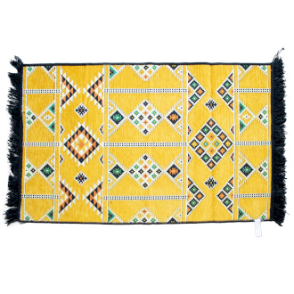 Kilim Rug 125x80 cm - Yellow