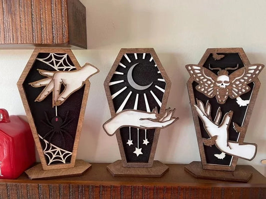 Witch Hand Wooden Decor