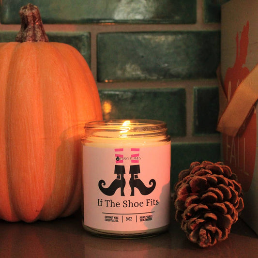 If The Shoe Fits- Halloween Scented Home Decor Candle