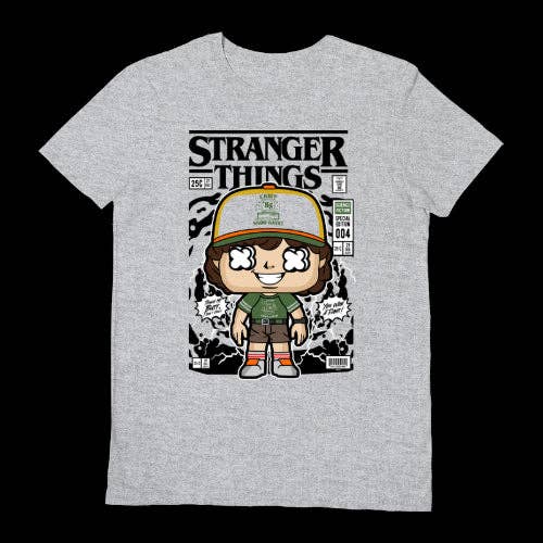 Pop Culture - Stranger Dustin Adult T-Shirt