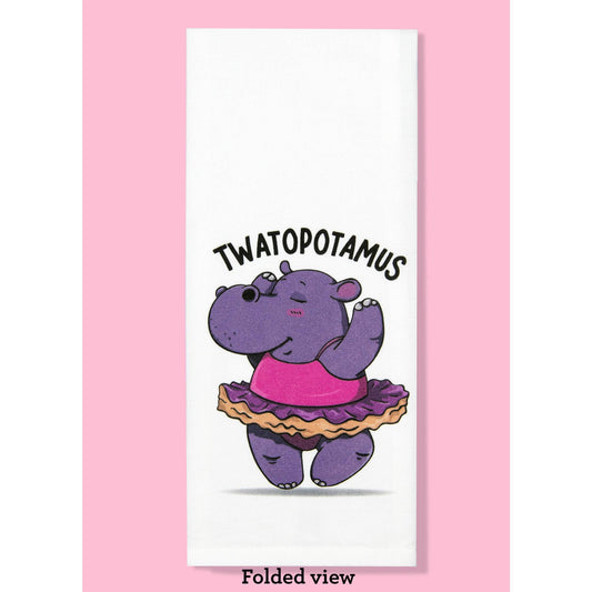 Twatopotamus Dishtowel
