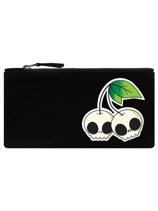 Skull Cherries Pencil Case