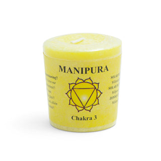 Chakra Candle (Yellow) - Solar Plexus - Crown