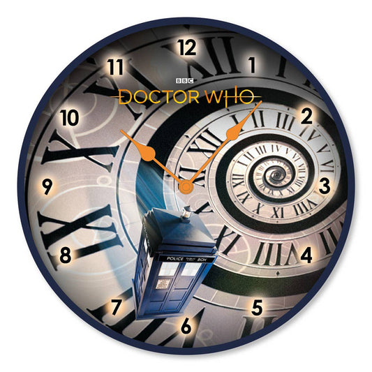 Doctor Who (Time Spiral) Clock