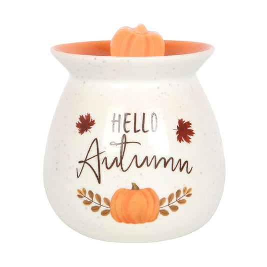 Hello Autumn Wax Melt Burner Gift Set