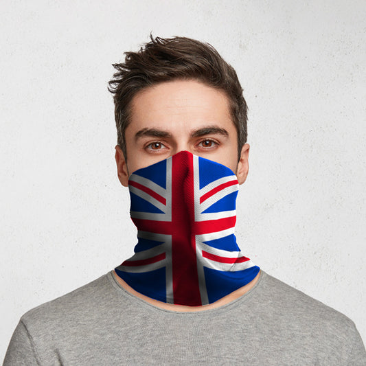 Union Jack Flag Neck Scarf Face Covering