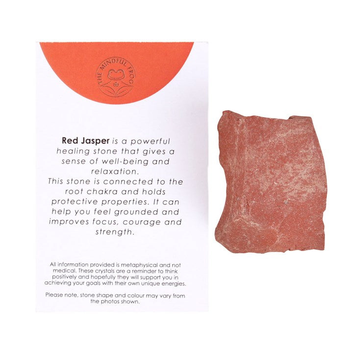 RED JASPER HEALING ROUGH CRYSTAL