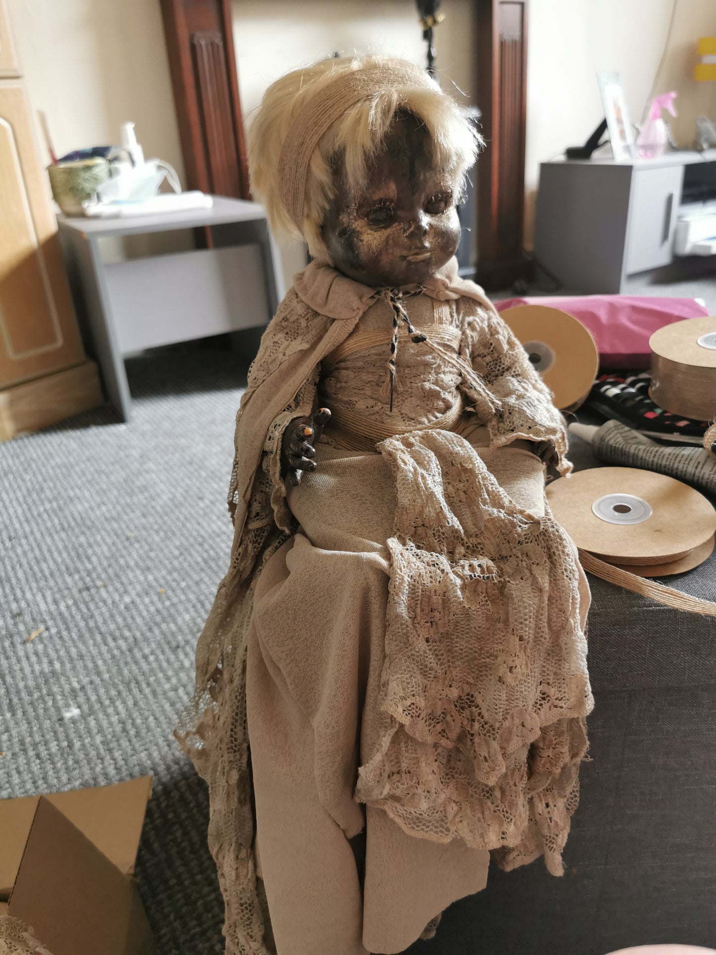 My Little Darkling Abigail - OOAK Horror Doll