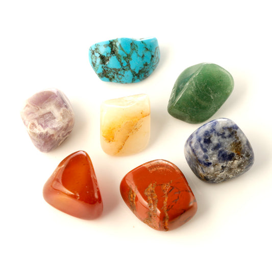 Chakra Stones Kit with Crystal