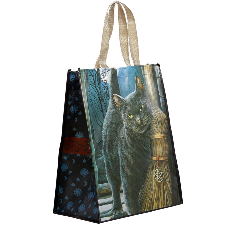 Reusable Shopping Bag - Lisa Parker A Brush with Magick Cats