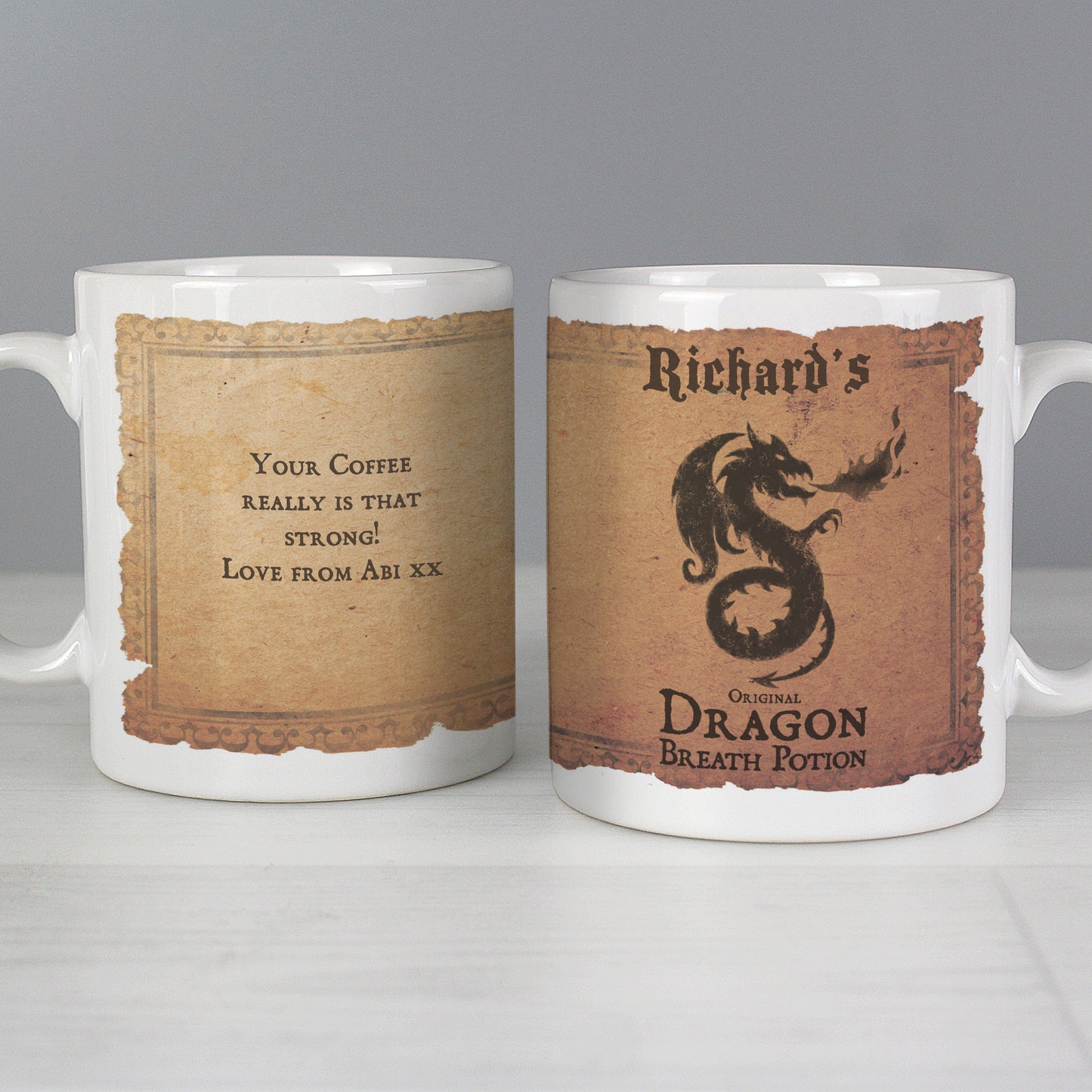 Personalised Dragon Breath Potion Mug