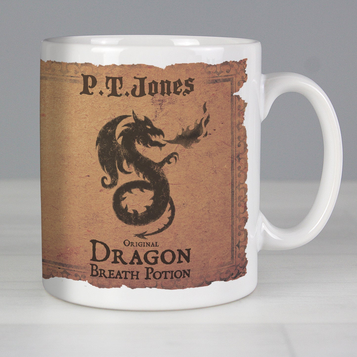 Personalised Dragon Breath Potion Mug