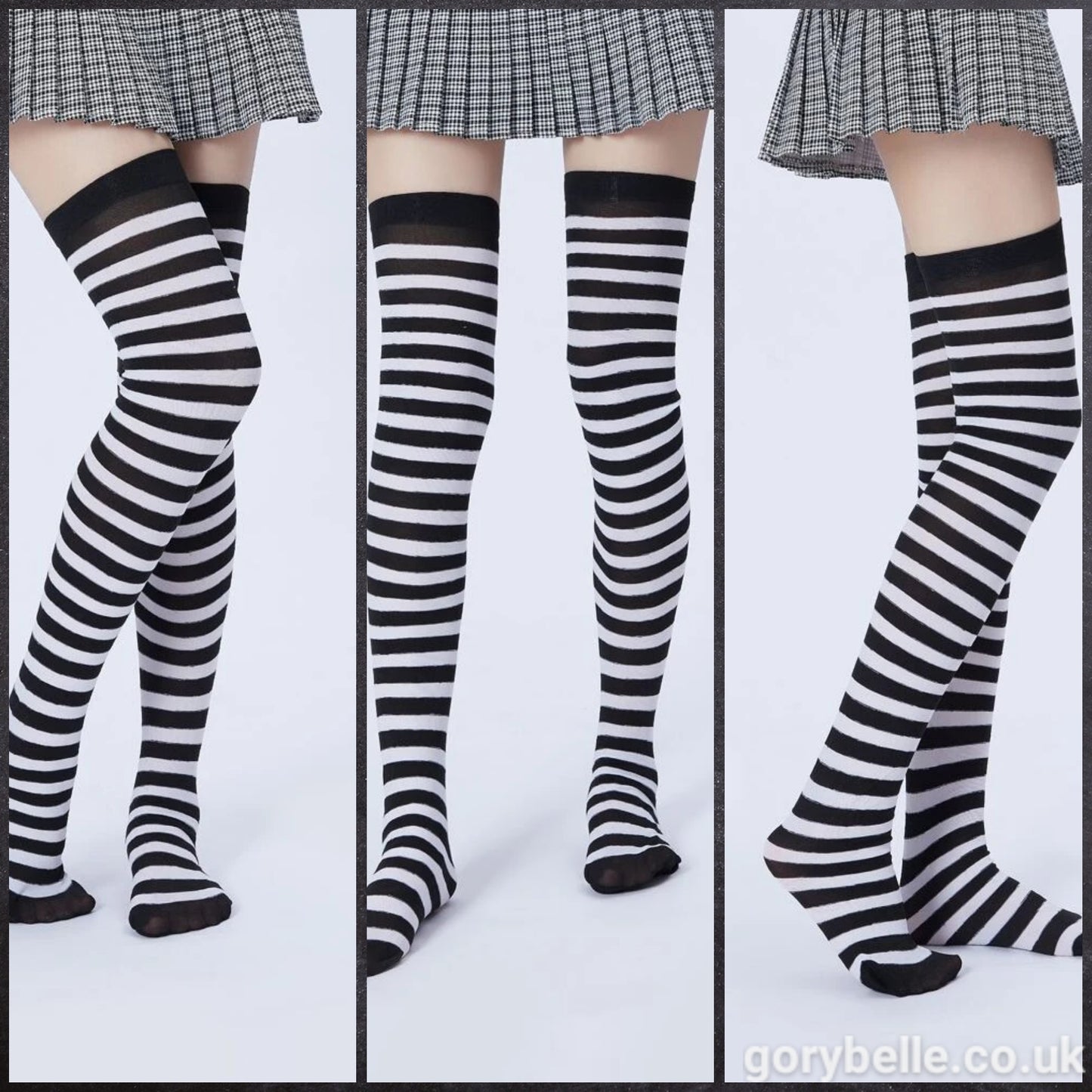 Striped Pattern Long Socks