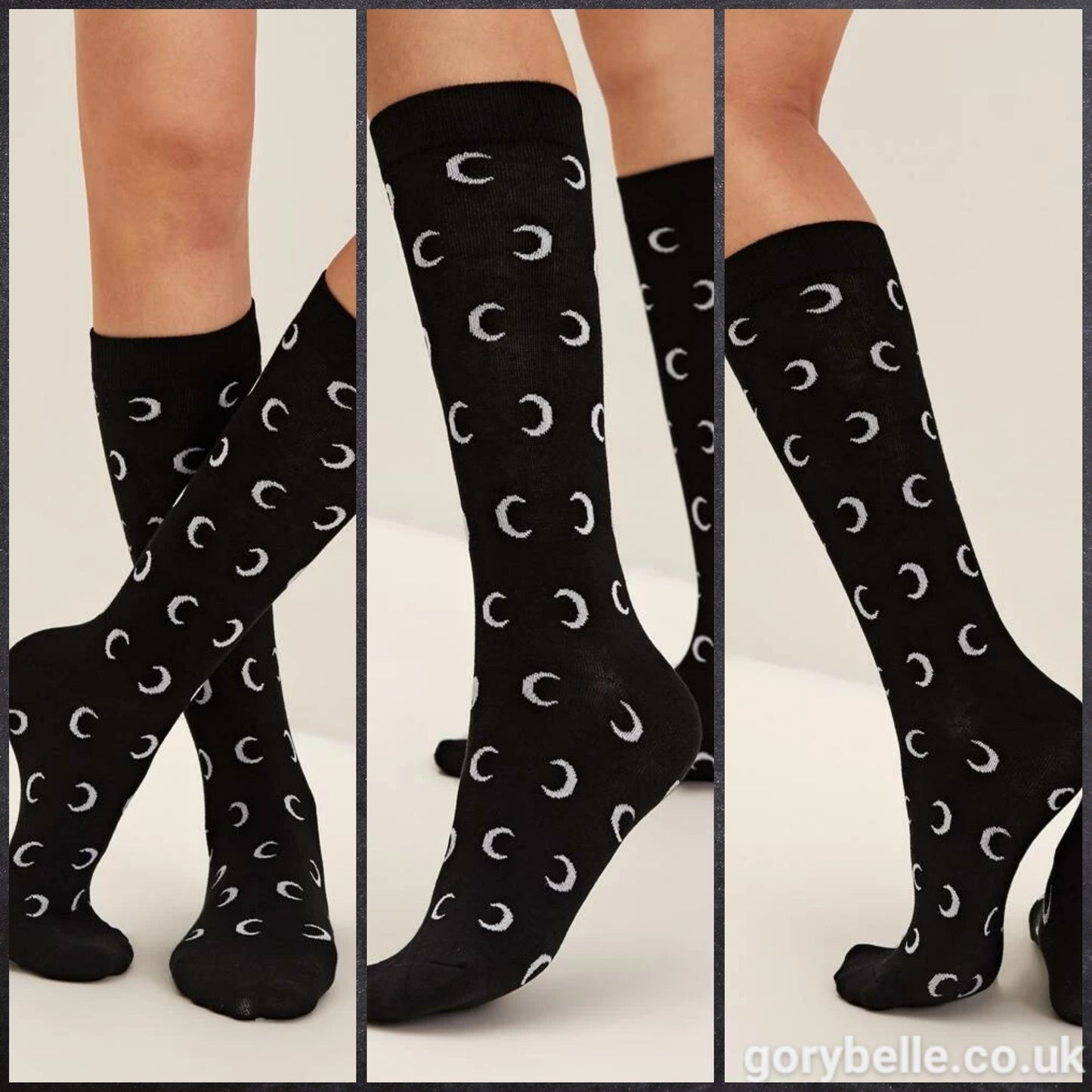 Moon Pattern Socks