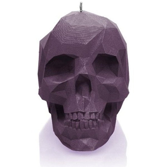 Large Skull Candle - Violet