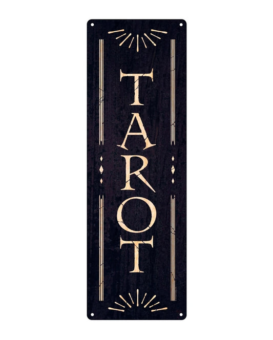 Tarot Slim Tin Sign