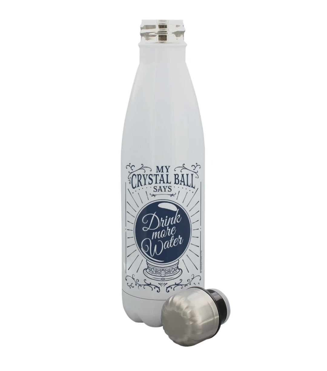 My Crystal Ball Says Drink More Water Stainless Steel Water Bottle