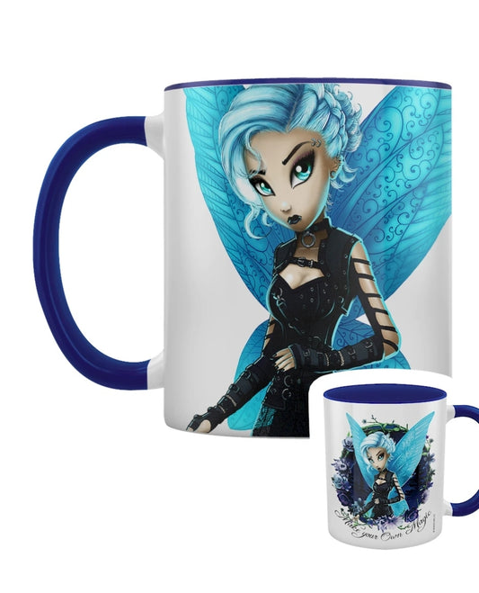 Hexxie Juniper Make Your Own Magic Blue Inner 2-Tone Mug