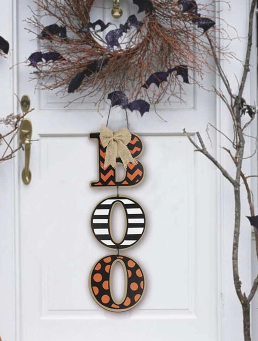 Halloween Letters BOO Wall Hanging