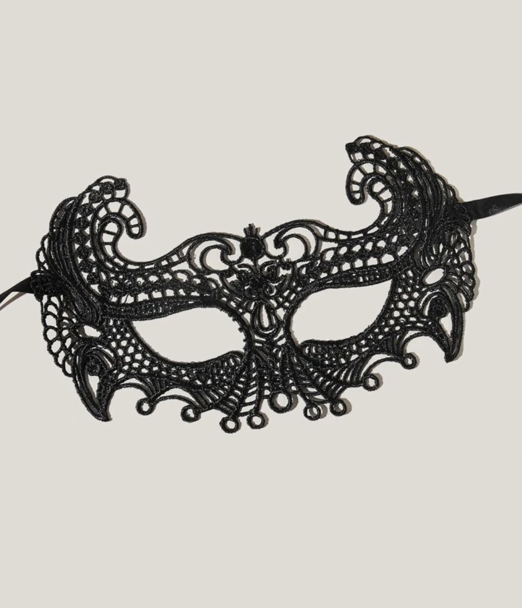 Halloween Costume Lace Eye Mask